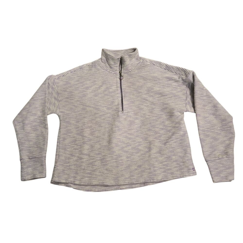 Sweaty Betty Rest Up Half Zip Oversized Pullover Pastel Lily Purple S 10 Coastal - Picture 2 of 9